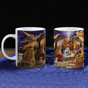 Tasse à imprimé chrétien
