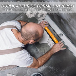 Saker®Jauge de duplication de contour de forme avec serrure