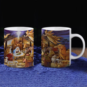 Tasse à imprimé chrétien