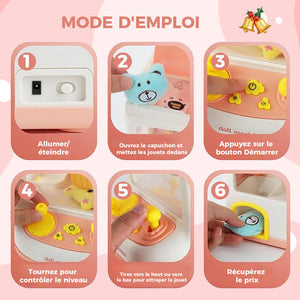🧸Mini machine à griffes, meilleur cadeau pour les enfants