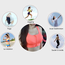 Charger l&#39;image dans la galerie, Soutien-gorge de Fitness à Fermeture Devant