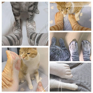 Chaussettes à imprimé animal 3D
