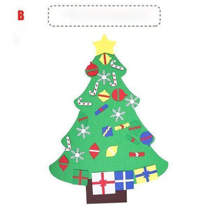 Arbre de Noël en Feutre Bricolage (Meilleur Cadeau pour Les Enfants) - ciaovie