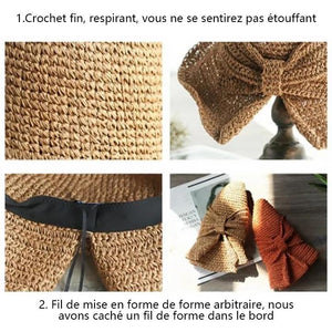 Chapeau d'Été à Bord avec Nœud