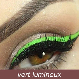 Autocollants imperméables et réutilisables pour eye-liner et cils
