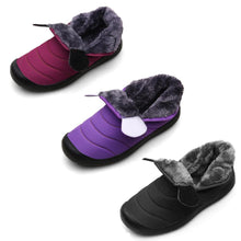 Charger l&#39;image dans la galerie, Ciaovie™ Bottes de Neige Femmes Hommes Bottines Plates Fourrées Imperméable - ciaovie