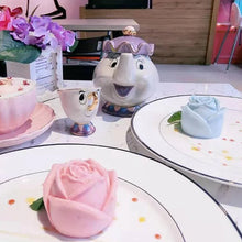 Charger l&#39;image dans la galerie, Moule à Glaçons en Forme de Rose en Silicone 3D