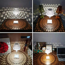 Charger l&#39;image dans la galerie, Lampe de table en cristal