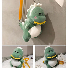 Charger l&#39;image dans la galerie, Ciaovie™ Sac d&#39;épaule de Dinosaure de Dessin Animé en Peluche - ciaovie
