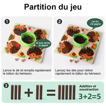 Charger l&#39;image dans la galerie, Jouets d&#39;apprentissage du comptage du hérisson