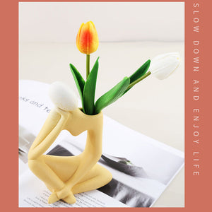 vase de réflexion en céramique