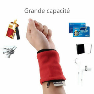 Multifonctionnelle Grande Capacité Pochette de Poignet