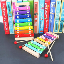 Charger l&#39;image dans la galerie, Jouet de Xylophone en Bois Coloré pour Enfants - ciaovie