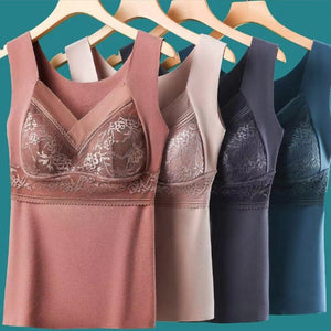 🔖Sous-vêtement thermique à soutien-gorge intégré 2 en 1✅