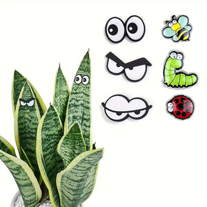 😂Décor magnétique de plante mignonne (6 pièces/ensemble)