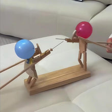 Charger l&#39;image dans la galerie, 🎈Poupées de clôture en bois fabriquées à la main🎈