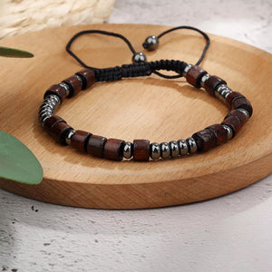 "Jusqu'à ce que nous nous revoyions" Bracelet en code morse
