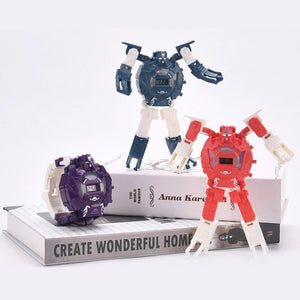 Montre de Robot Déformable Intéressante pour Enfants