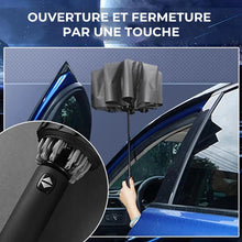 Charger l&#39;image dans la galerie, Parapluie de soleil et de pluie coupe-vent à LED