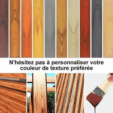 Charger l&#39;image dans la galerie, Motif de Grain de Bois Outil de Peinture en Caoutchouc