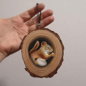 Ornements Animaux Peints à La Main
