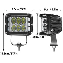 Charger l&#39;image dans la galerie, LED Projecteur Stroboscopique à Trois Côtés pour Voiture