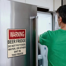 Charger l&#39;image dans la galerie, Autocollant vintage drôle pour réfrigérateur à bière🤭
