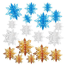 Charger l&#39;image dans la galerie, Ciaovie™ Décorations 3D en Flocon de Neige (6/12 pièces) - ciaovie