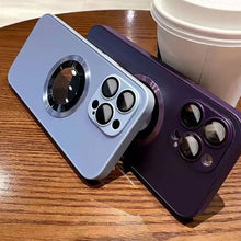 Charger l&#39;image dans la galerie, Étui Magnétique en Verre avec Protection de l&#39;Objectif