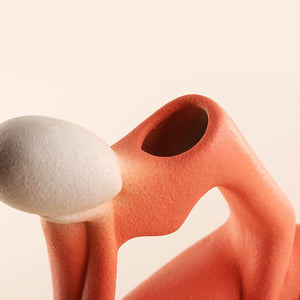 vase de réflexion en céramique