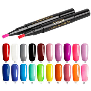 Stylo gel pour ongles en une étape