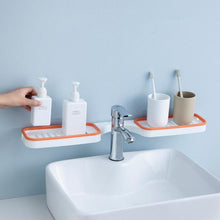 Charger l&#39;image dans la galerie, Étagère d&#39;Angle sans Perforation pour Salle de Bain