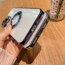 Charger l&#39;image dans la galerie, Coque aimantée transparente pour iPhone