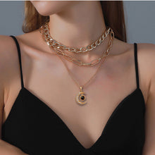 Charger l&#39;image dans la galerie, Collier de Projection &quot;Je t&#39;aime&quot;