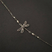 Charger l&#39;image dans la galerie, Libellen-Fußkettchen mit Perle