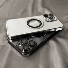 Charger l&#39;image dans la galerie, Coque aimantée transparente pour iPhone