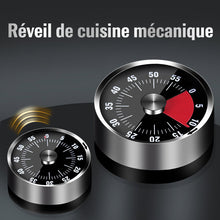 Charger l&#39;image dans la galerie, Minuteur de cuisine en acier inoxydable