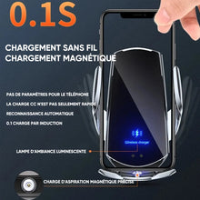 Charger l&#39;image dans la galerie, Support pour  portable avec chargeur sans fil pour voiture