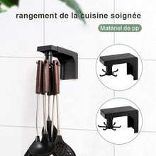 Charger l&#39;image dans la galerie, Crochets muraux de cuisine rotatifs auto-adhésifs - ciaovie