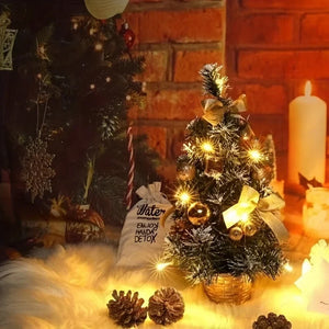 Mini décoration d'arbre de Noël de bureau