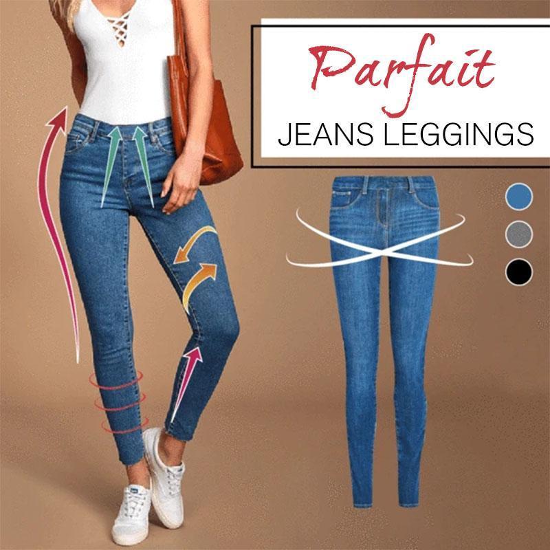 (🔺LIVRAISON GRATUITE) - Leggings Jean Slim Extensible pour Femmes