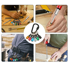 Charger l&#39;image dans la galerie, Tournevis à tête hexagonale 1/4&quot; support boucle de randonnée