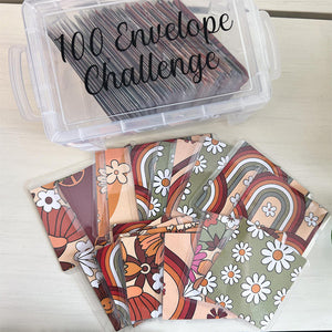 Coffret défi 100 enveloppes