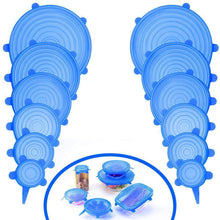 Charger l&#39;image dans la galerie, 6-Pieces Couvercles De Bol Silicone - ciaovie