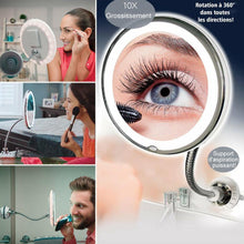 Charger l&#39;image dans la galerie, LED Miroir de Maquillage Grossissant - ciaovie