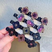 Charger l&#39;image dans la galerie, Barrette à Cheveux Latérale à Trois Fleurs