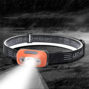 Mini Lampe Frontale à Capteur de Lumière Super Brillante 2022