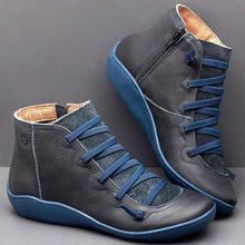 Charger l&#39;image dans la galerie, Ciaovie™ Bottines à Talons Plats Monochromes - ciaovie