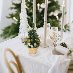 Mini décoration d'arbre de Noël de bureau