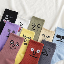 Charger l&#39;image dans la galerie, Chaussettes drôles d’expression faciale